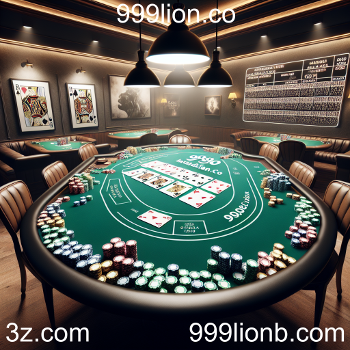 Descubra o Mundo do Poker no 999lion.co